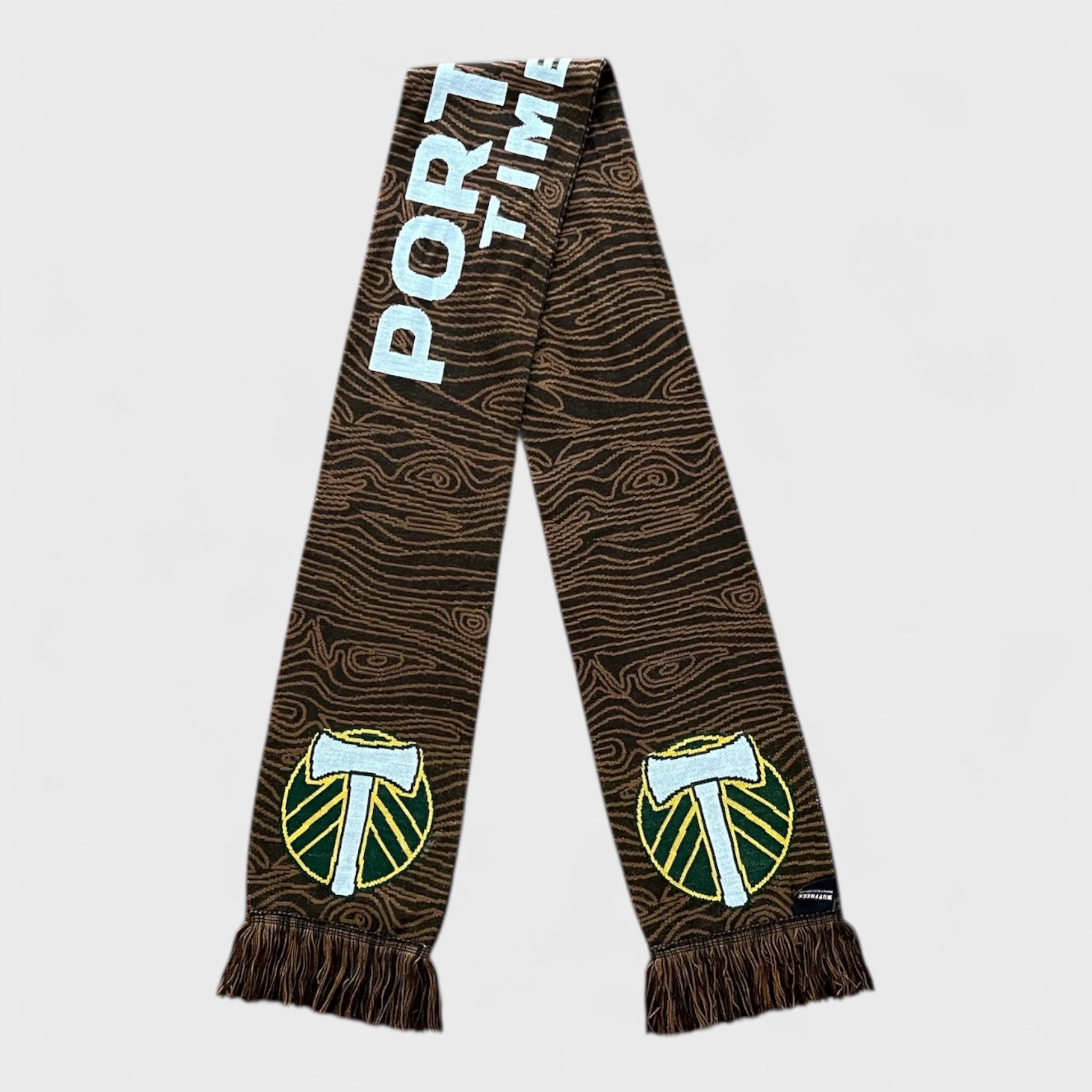 Portland Timbers Wood Grain Soccer Scarf