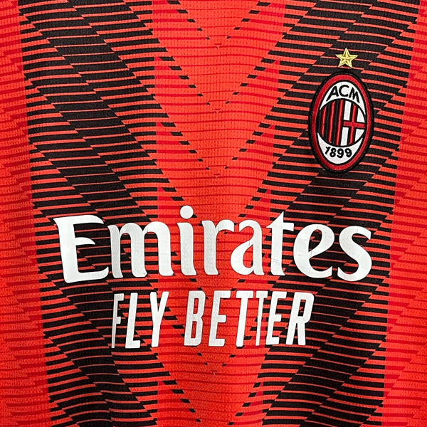 Zlatan Ibrahimovic AC Milan 2023/24 Home Soccer Jersey S
