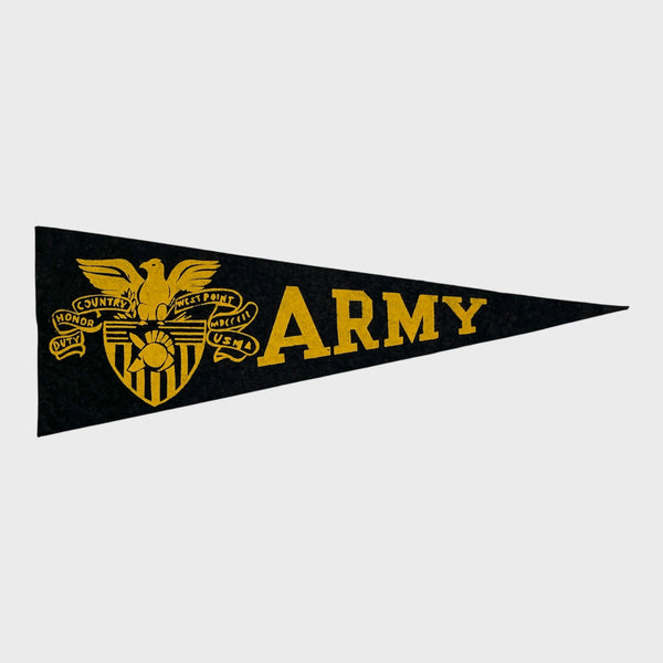 Vintage 1950s Army Mini Pennant