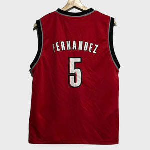 Rudy Fernandez Portland Trail Blazers Jersey Youth L