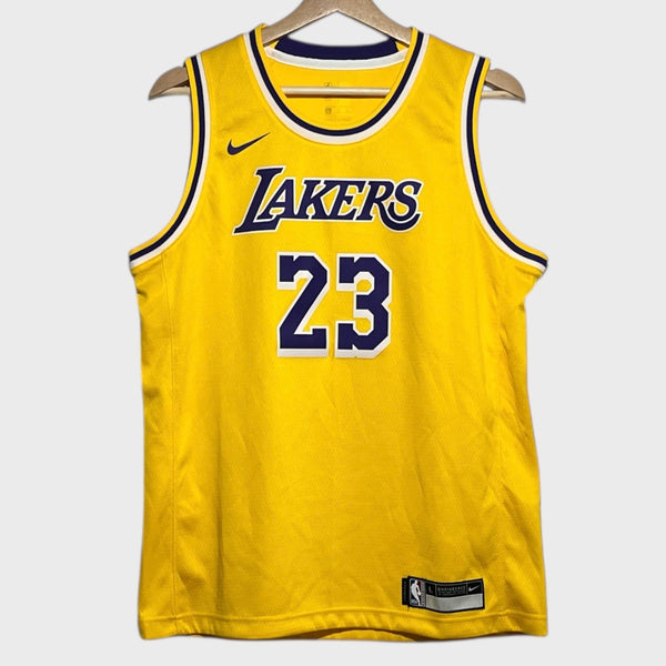 LeBron James Los Angeles Lakers Basketball Jersey Youth L