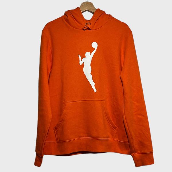 WNBA Orange Logo Hoodie Sweatshirt M