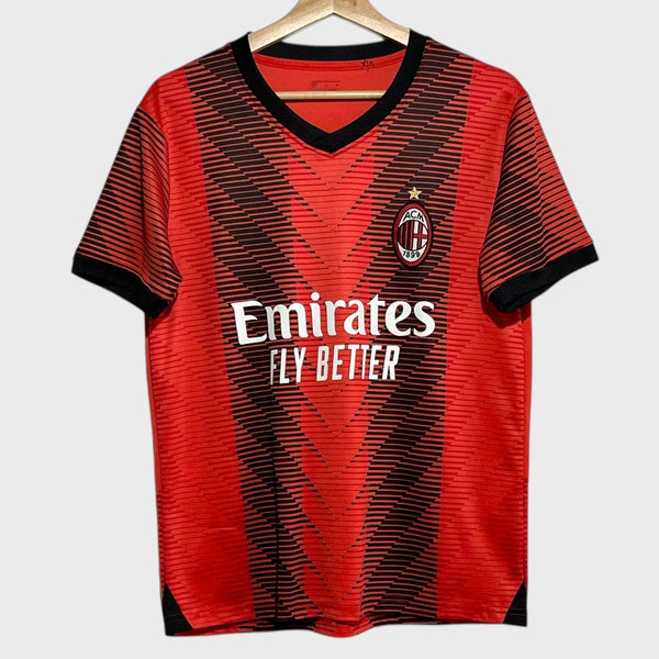 Zlatan Ibrahimovic AC Milan 2023/24 Home Soccer Jersey S