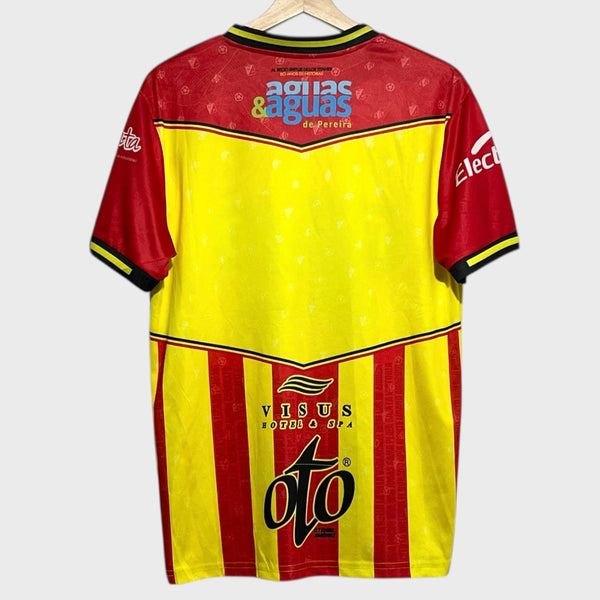 Deportivo Pereira 2024/25 Home Soccer Jersey M (Replica)