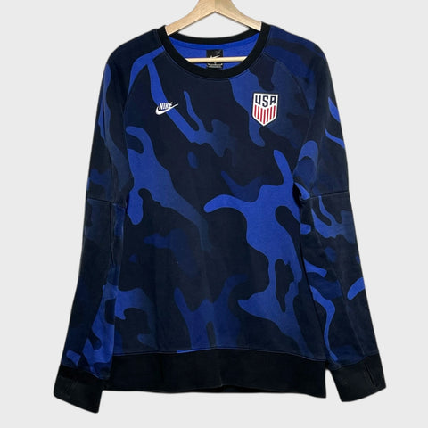 USMNT US Soccer 2020/21 Crewneck Sweatshirt M