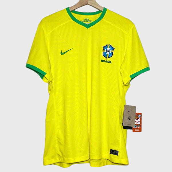 Brazil 2023 Home Soccer Jersey Women’s XL