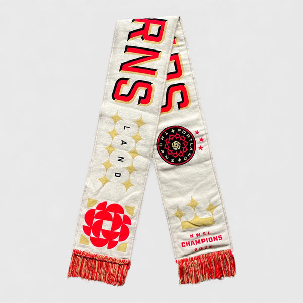 Portland Thorns 2022 NWSL Champions Soccer Scarf