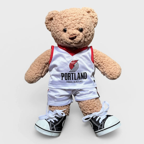 Portland Trail Blazers Basketball Teddy Bear 12” Talking Plush Doll