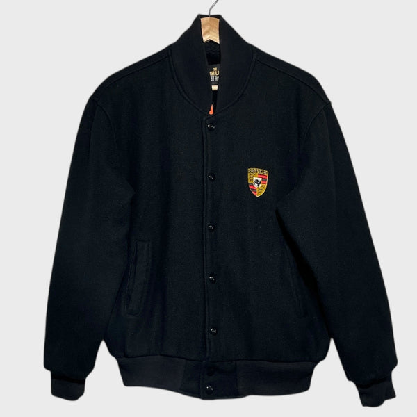 Vintage 1990s Porsche Varsity Jacket M