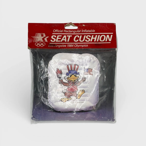 Vintage Los Angeles 1984 Olympics Inflatable Seat Cushion