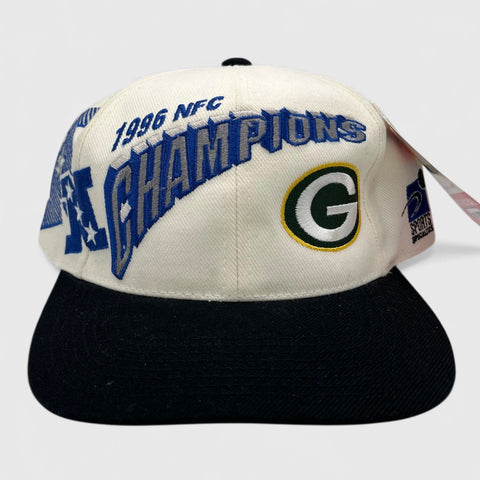 Vintage Green Bay Packers 1996 NFC Champions Snapback Hat