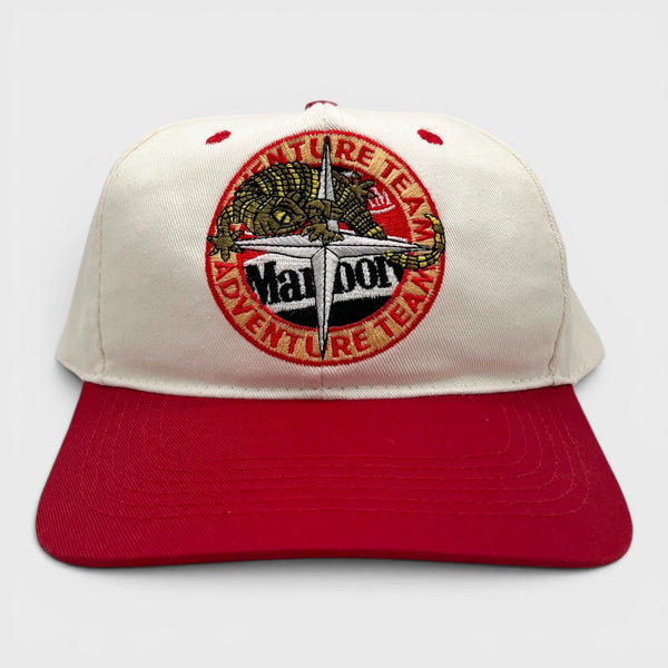 Vintage 1990s Marlboro Adventure Team Snapback Hat