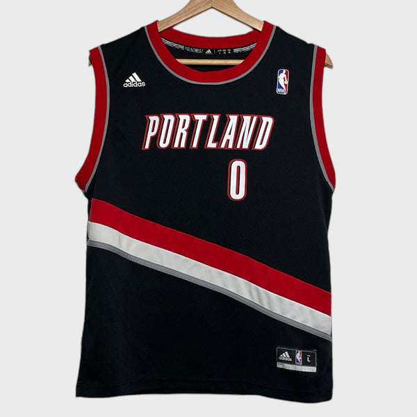 Damian Lillard Portland Trail Blazers Jersey Youth L