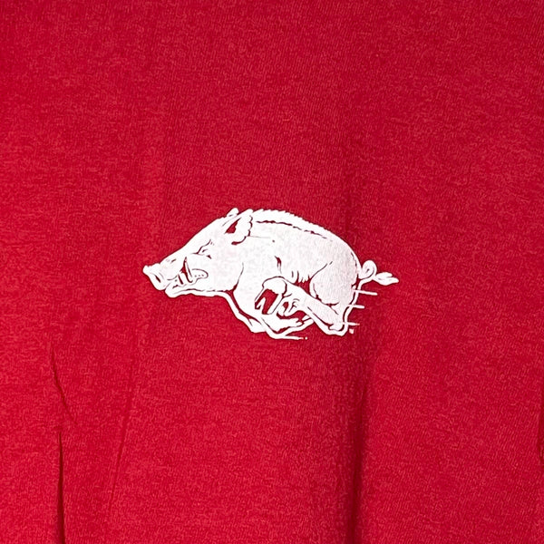 Vintage 1990s Arkansas Razorbacks Tee Shirt 2XL