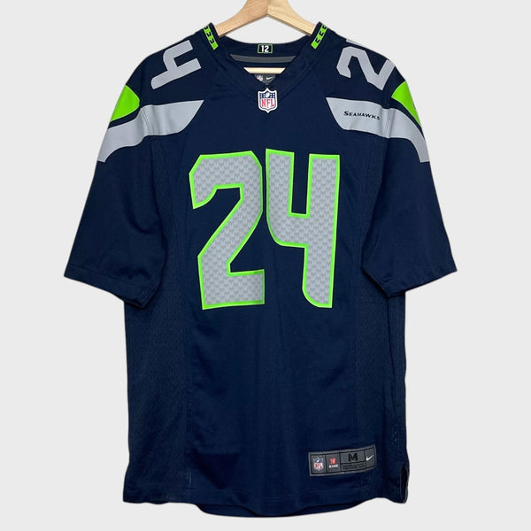 Marshawn Lynch Seattle Seahawks Football Jersey M