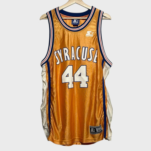 Vintage 1990s Derrick Coleman Syracuse Orange Basketball Jersey L