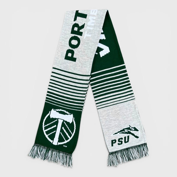 Portland Timbers / PSU Vikings Soccer Scarf