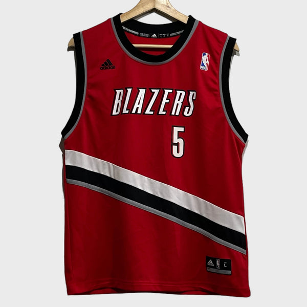 Rudy Fernandez Portland Trail Blazers Jersey Youth L