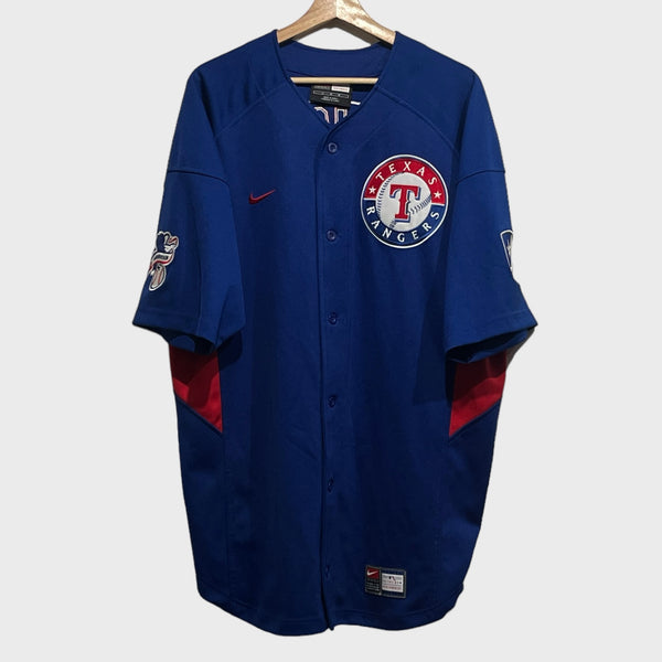 Vintage Alex Rodriguez Texas Rangers Jersey L