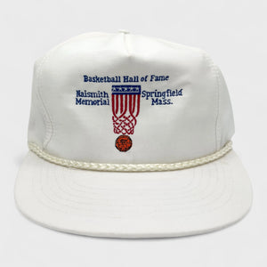 Vintage 1980s Naismith Memorial Basketball Hall of Fame Snapback Hat