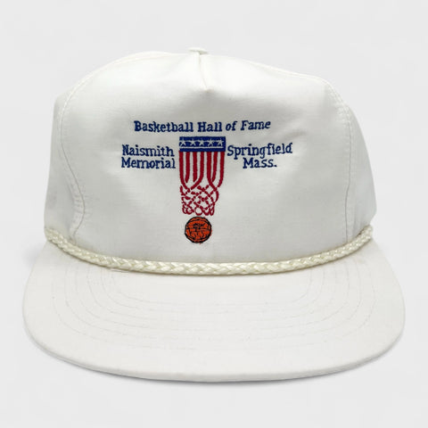 Vintage 1980s Naismith Memorial Basketball Hall of Fame Snapback Hat
