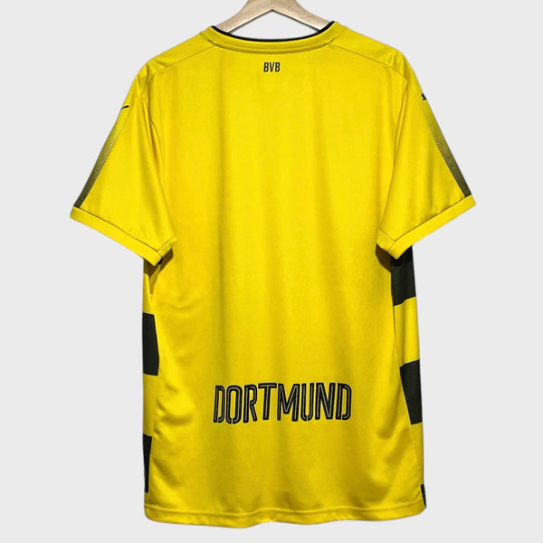 Borussia Dortmund 2017/18 Home Soccer Jersey XL
