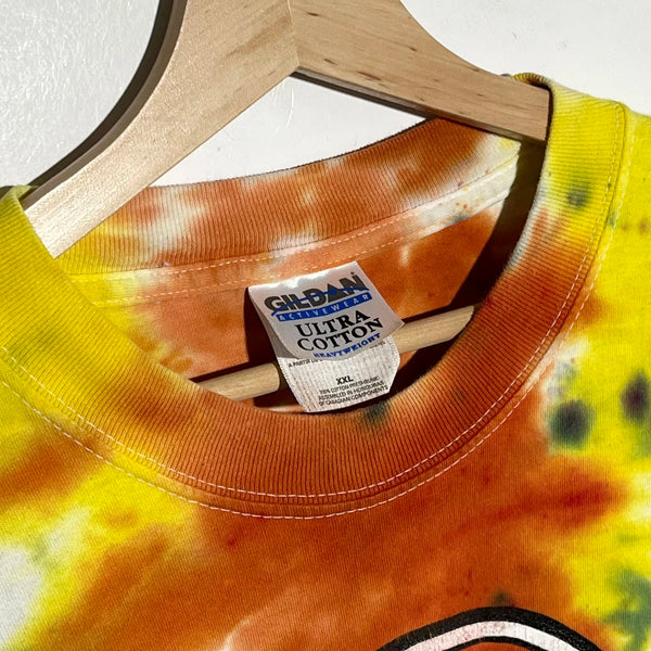 Vintage Seattle SuperSonics Grateful Dead Tie Dye Tee Shirt 2XL