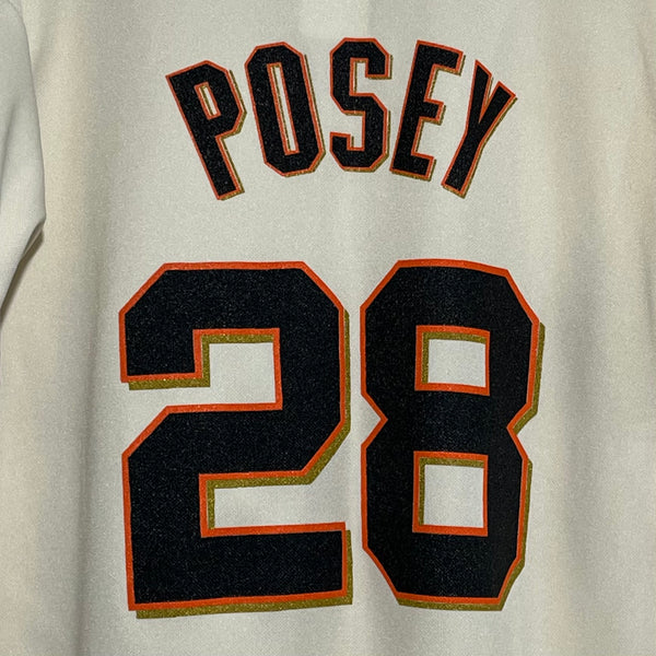 Buster Posey San Francisco Giants 2012 World Series Jersey Youth M