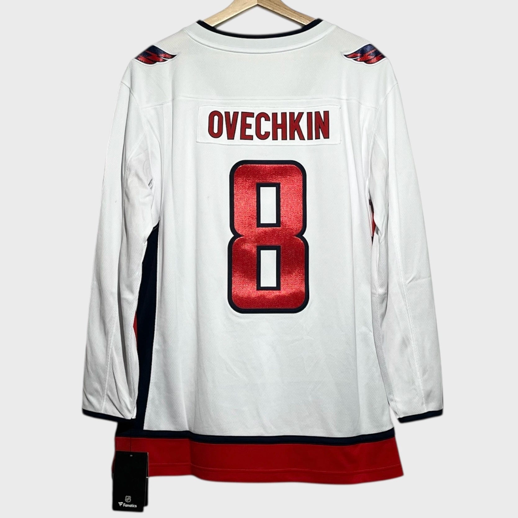 Fanatics Alexander Ovechkin Washington Capitals White NHL Hockey Jersey Women’s 2XL - Laundry PDX