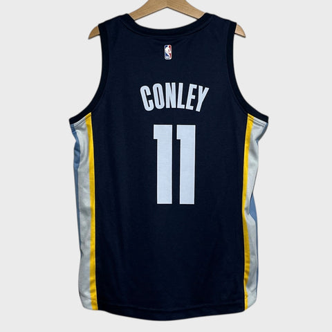 Fanatics Mike Conley Memphis Grizzlies Navy Blue NBA Basketball Jersey Youth Small - Laundry PDX