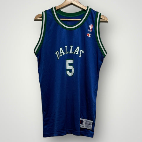 Vintage Jason Kidd Dallas Mavericks Jersey Youth XL