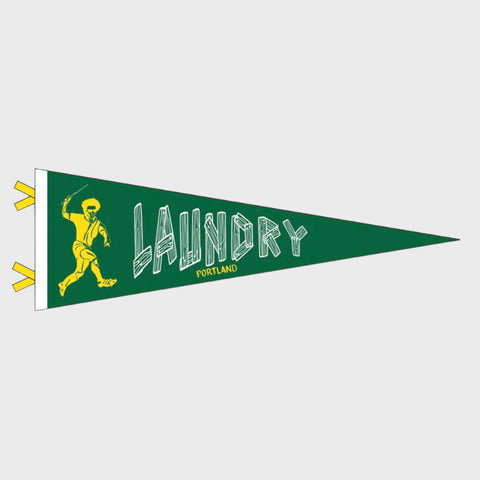 Laundry Booster Club Pennant