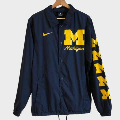 Michigan Wolverines Coaches Jacket S