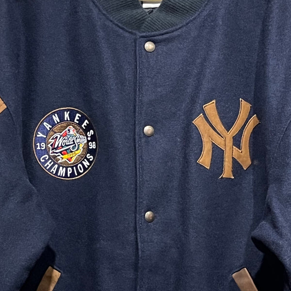 Vintage New York Yankees Varsity Jackets 1998 World Series Champions L