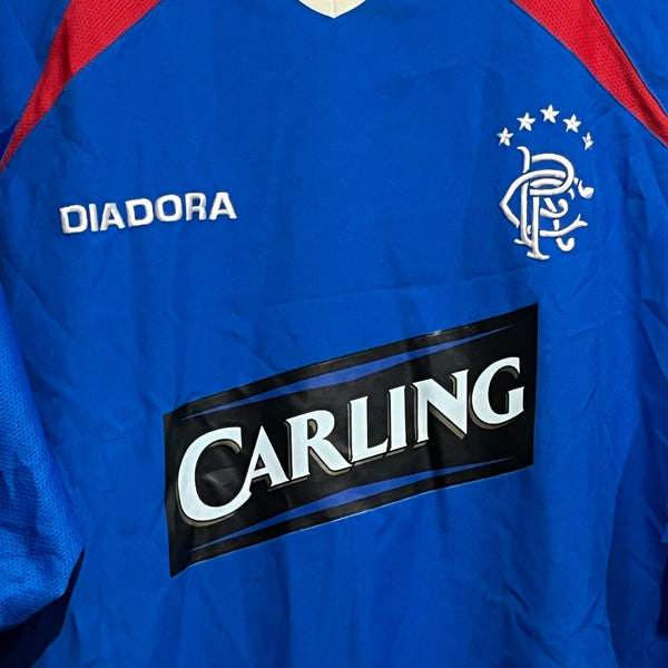 2003/05 Glasgow Rangers Home Jersey XL