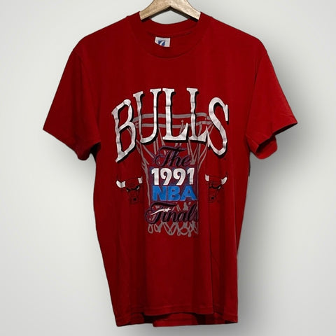 Vintage Chicago Bulls Shirt 1991 NBA Finals L