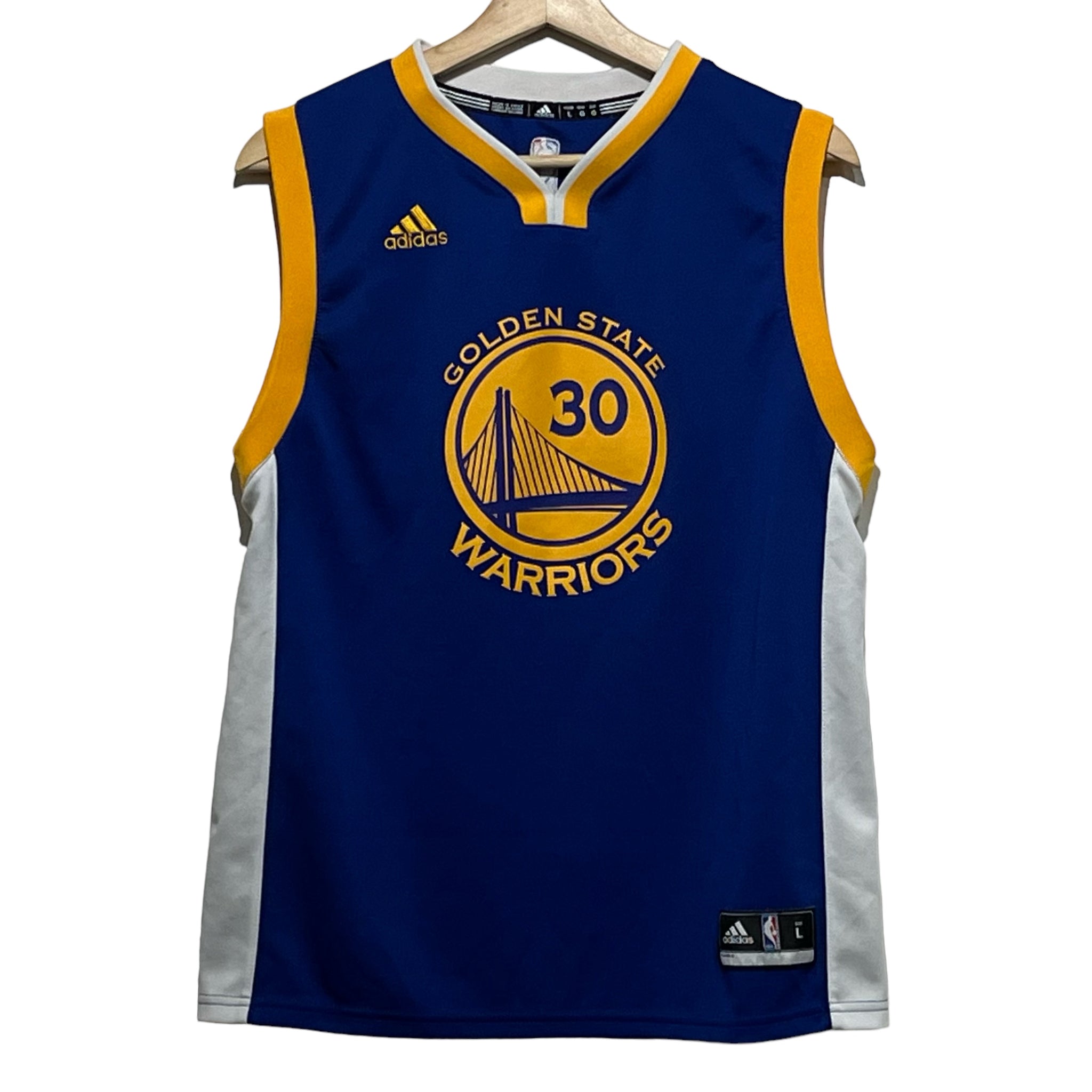 Steph Curry Golden State Warriors Jersey Youth L – Laundry