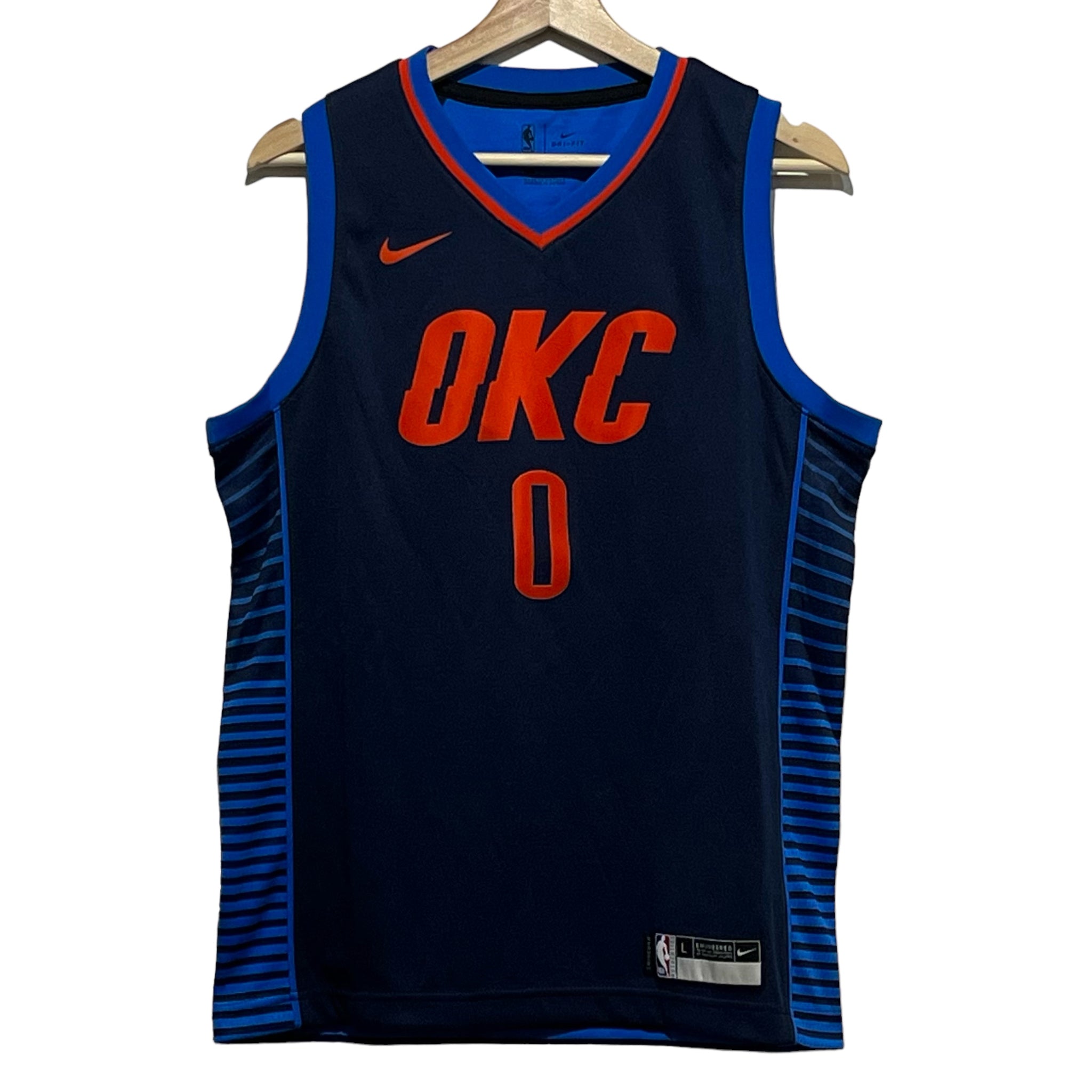 Russell Westbrook Oklahoma City Thunder Jersey Youth L – Laundry