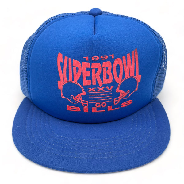 Vintage Buffalo Bills Trucker Hat 1991 Super Bowl XXV