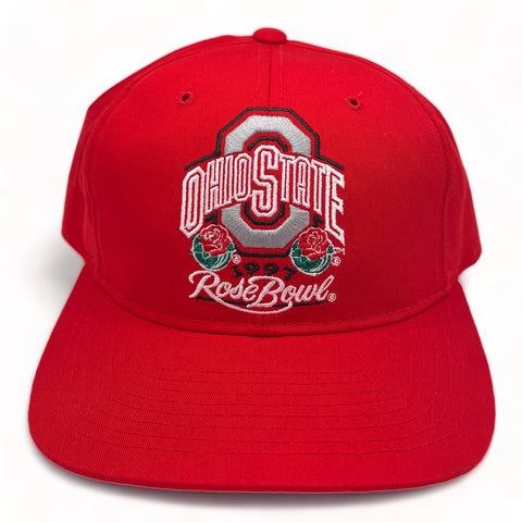 Vintage Ohio State OSU Buckeyes Snapback Hat 1997 Rose Bowl