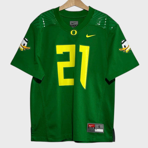 Mattrell McGraw Oregon Ducks Green NCAA Football Jersey Youth Small - Laundry PDX