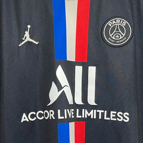 Nike Air Jordan Paris Saint-Germain PSG 2019/20 Black Fourth Soccer Jersey XL - Laundry PDX