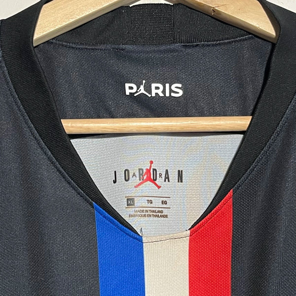 Nike Air Jordan Paris Saint-Germain PSG 2019/20 Black Fourth Soccer Jersey XL - Laundry PDX