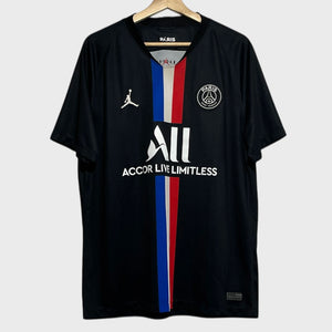 Nike Air Jordan Paris Saint-Germain PSG 2019/20 Black Fourth Soccer Jersey XL - Laundry PDX