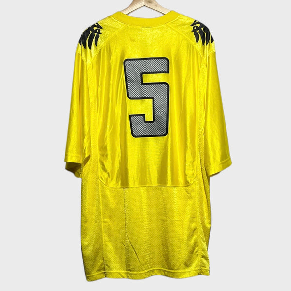 Nike Darron Thomas Oregon Ducks 2011 Yellow NCAA Football Jersey XL - Laundry PDX