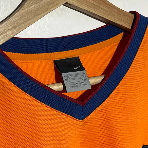 Nike FC Barcelona 2006/07 Orange Soccer Football Away Jersey 2XL Laundry PDX