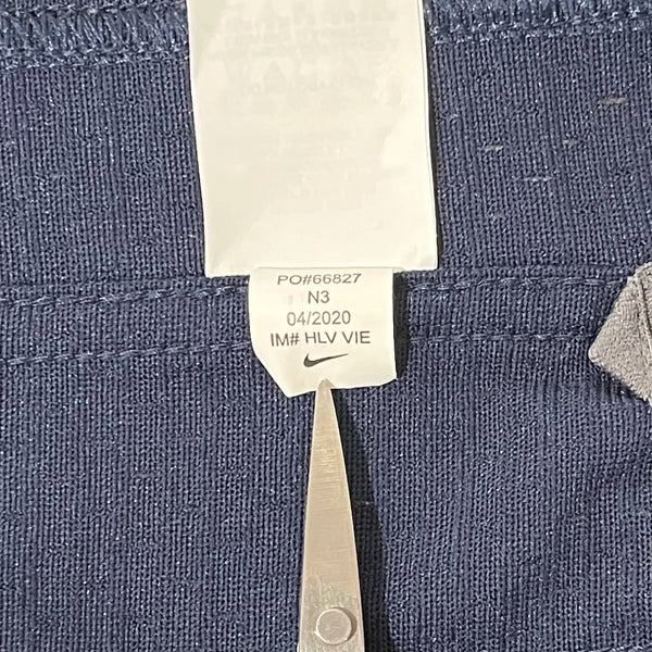 Close-up of a label on a piece of clothing