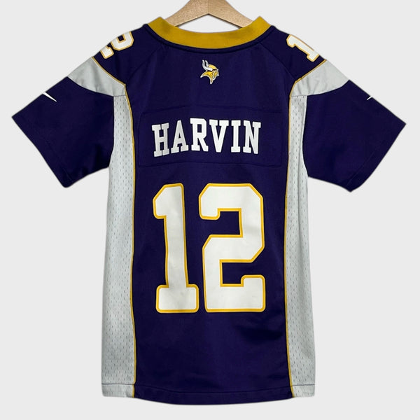 Nike Percy Harvin Minnesota Vikings Purple NFL Football Jersey Youth Small - Laundry PDX
