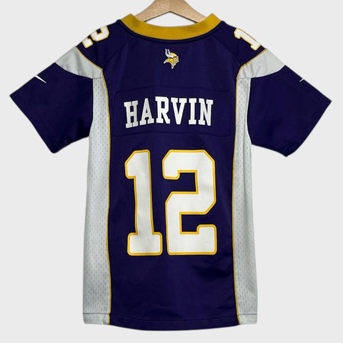 Nike Percy Harvin Minnesota Vikings Purple NFL Football Jersey Youth Small - Laundry PDX