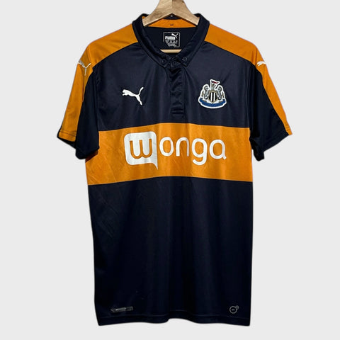 PUMA Newcastle United 2016/17 Navy Blue Away Soccer Jersey Medium - Laundry PDX